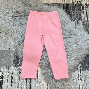 Dopple Essentials Girls‎ Pink Cotton Basic Leggings Size 4T NEW